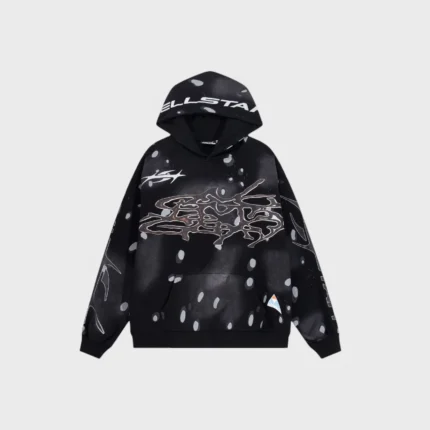 HellStar 'No Guts No Glory' Black Hoodie