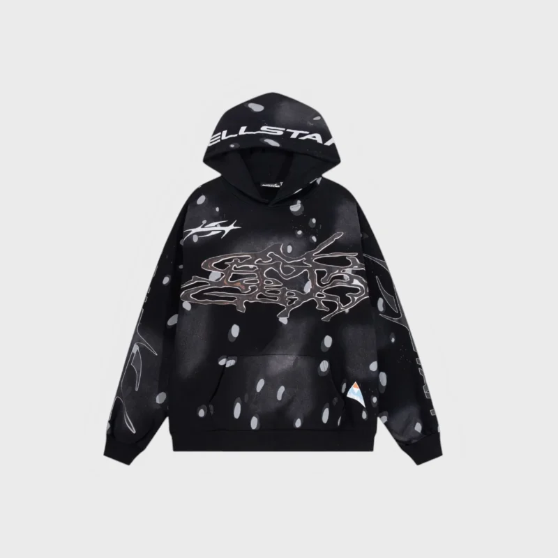 HellStar 'No Guts No Glory' Black Hoodie