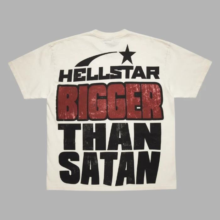 Hellstar Bigger Than Satan T-Shirt Back