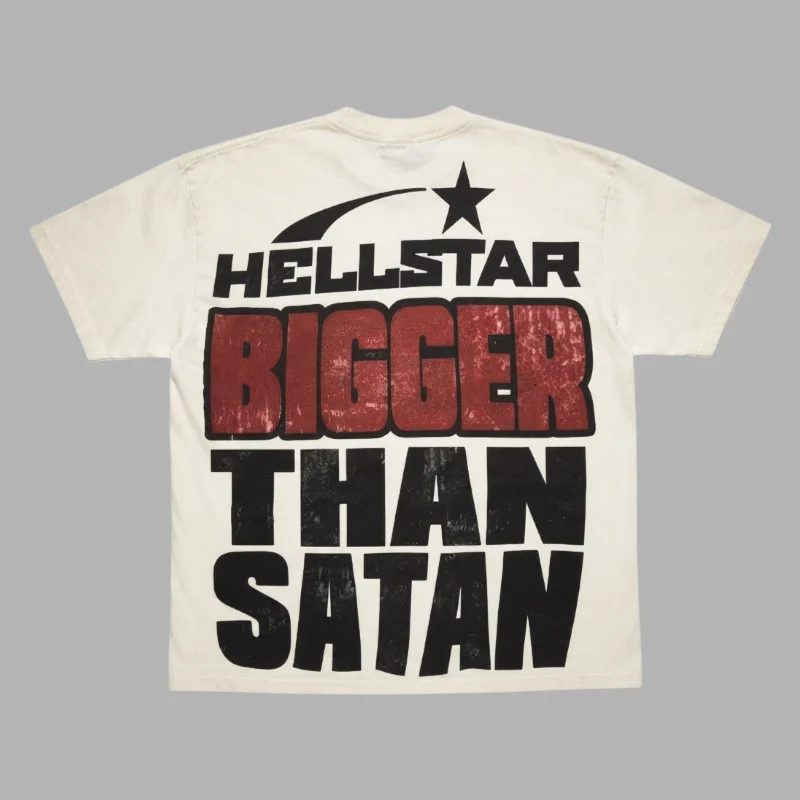 Hellstar Bigger Than Satan T-Shirt Back