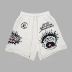 Hellstar Records White Shorts Front