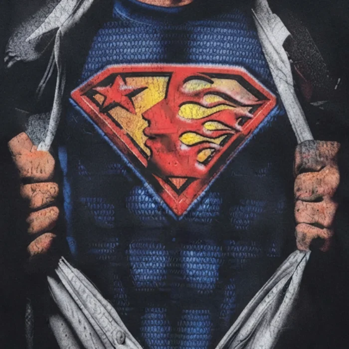 Hellstar Hellstar Superman T-shirt