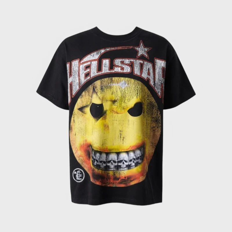 Hellstar Studios Smiley Face T-Shirt black