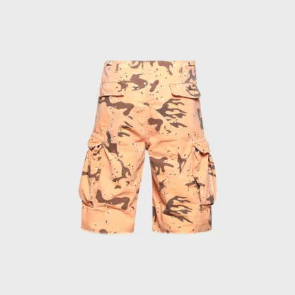 Hellstar Camo Shorts brown