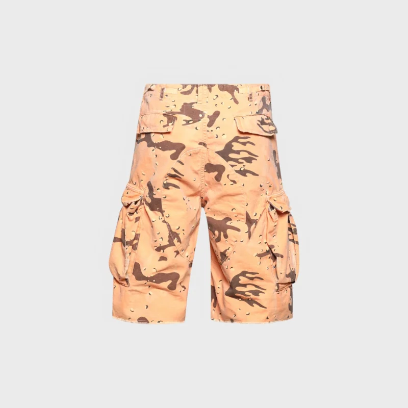 Hellstar Camo Shorts brown