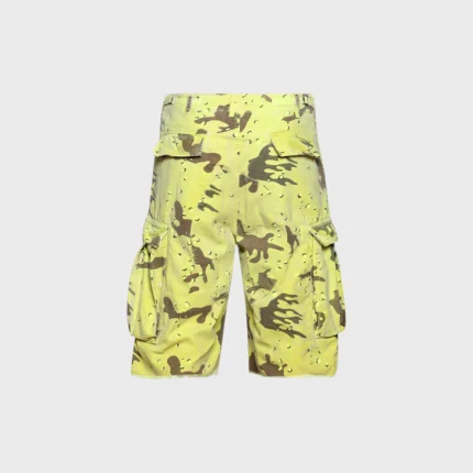 Hellstar Cargo Shorts yellow