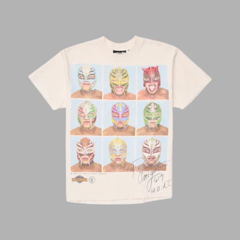 Hellstar Wrestlemania Rey Mysterio T-Shirt