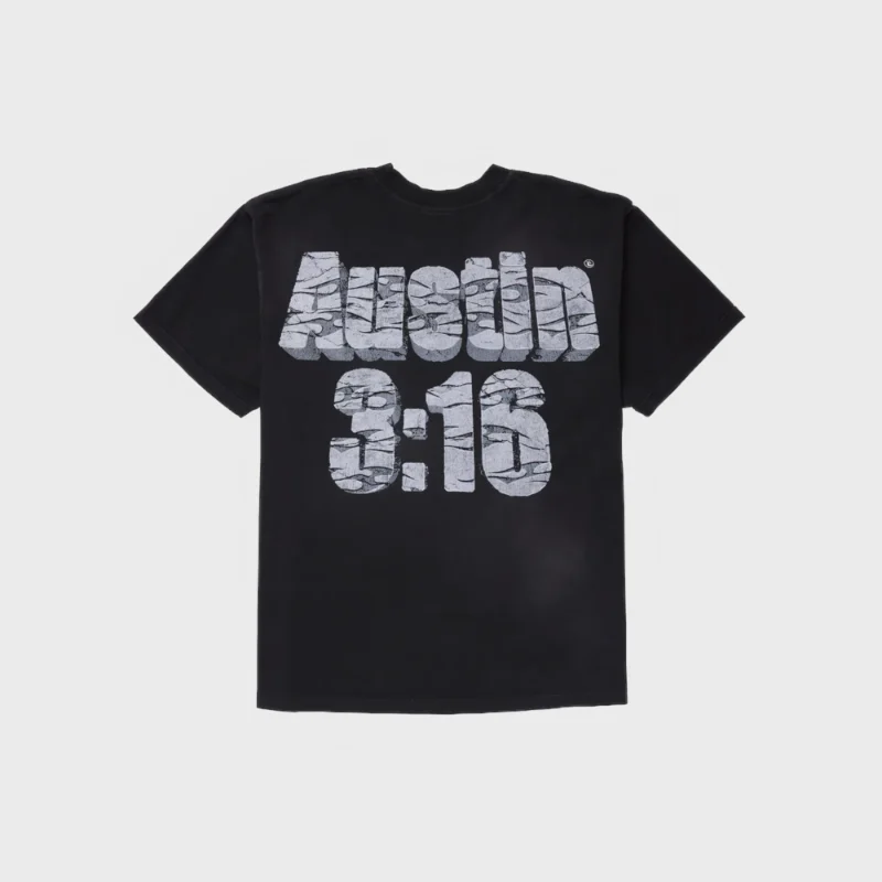 Hellstar x WWE Austin 3:16 T-Shirt black