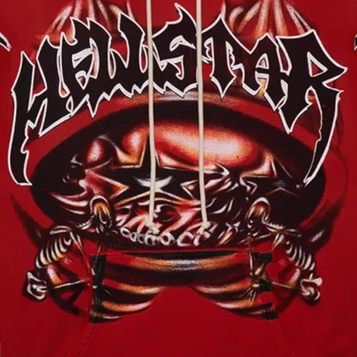 Hellstar Halloween Skeleton Airbrush Closeup Hoodie