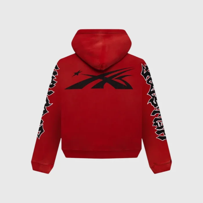 Hellstar Halloween Skeleton Airbrush Hoodie Back