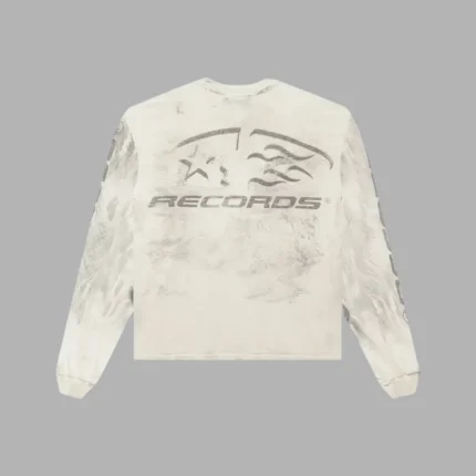 Hellstar HStar Records Long-Sleeve Sweater