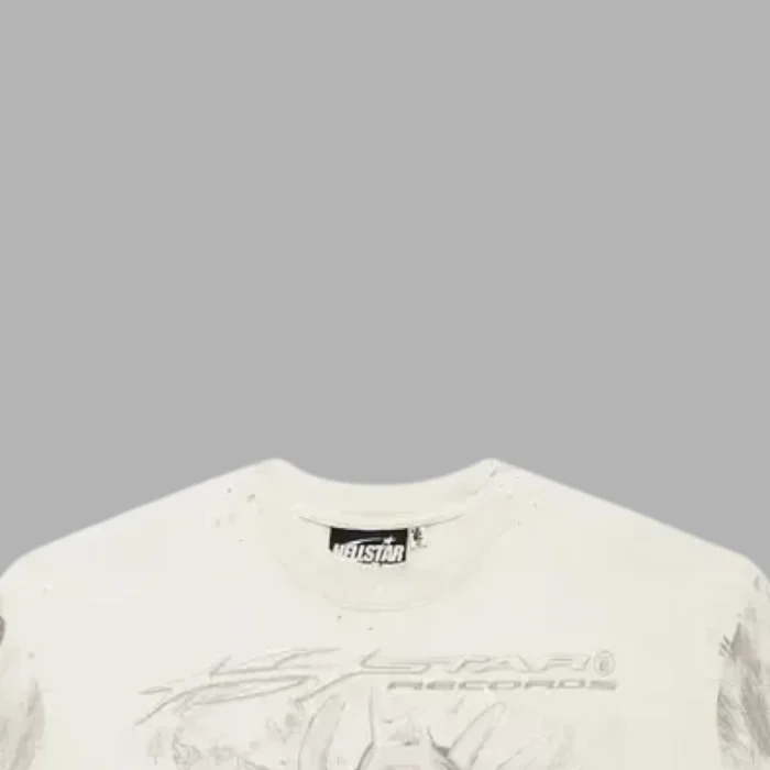 Hellstar HStar Records Long-Sleeve Sweater