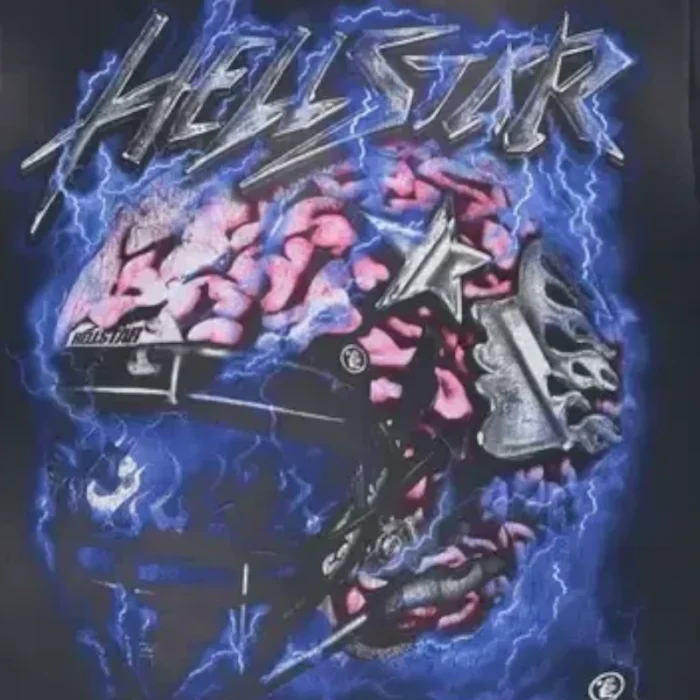 Hellstar Powered By The Star Long-Sleeve black
