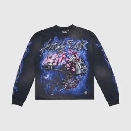 Hellstar Powered By The Star Long-Sleeve black