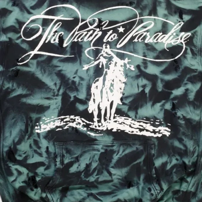 Hellstar Marble Paradise Hoodie Closeup
