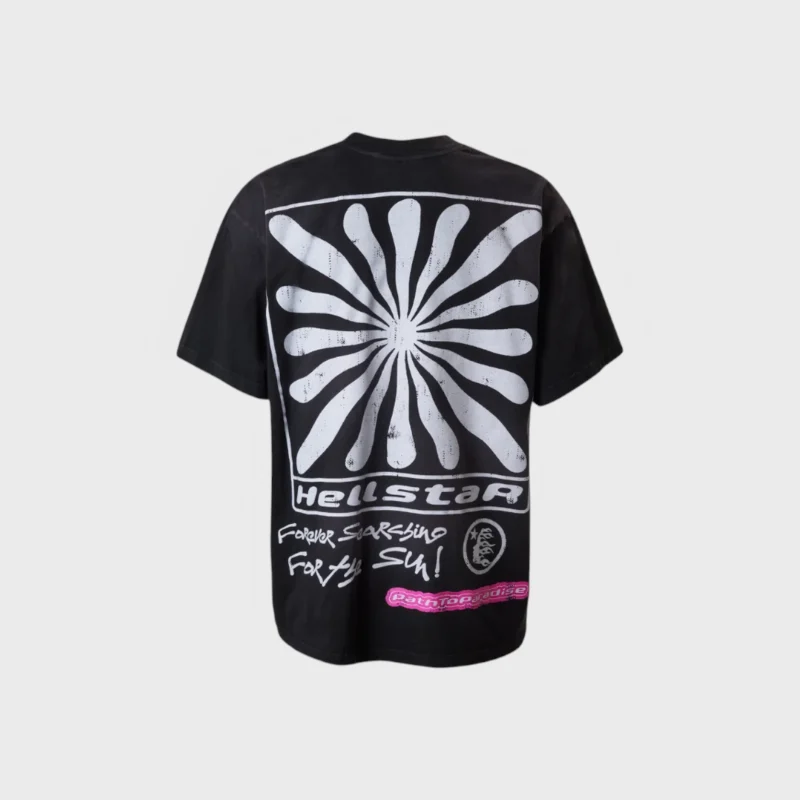 Hellstar Sun Smile T-Shirt black