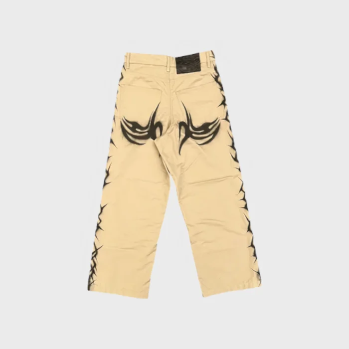 Hellstar Tribal Airbrushed Pants brown
