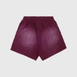 Hellstar Flame Short Burgundy Back