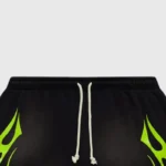 Hellstar Flame Short Black Closeup