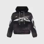 Hellstar Spiderweb Sport Logo Zip-Up Hoodie Front
