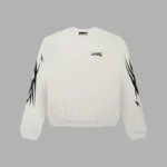 Hellstar Sports Crewneck White Sweater Front